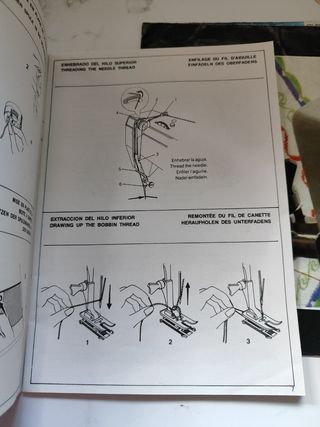 Manual Alfa 3242 Zig-Zag + catálogo