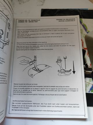 Manual Alfa 3242 Zig-Zag + catálogo
