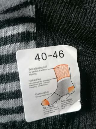 8 paia calzini sportivi taglia 40-46