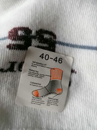 8 paia calzini sportivi taglia 40-46