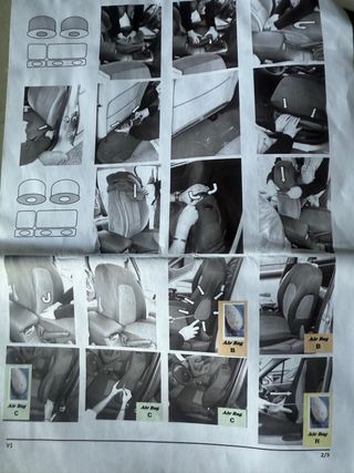 Fundas Asientos Renault Trafic / Opel Vivaro