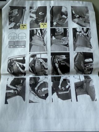 Fundas Asientos Renault Trafic / Opel Vivaro