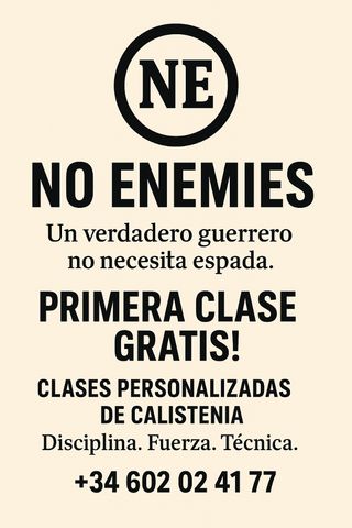 ENTRENAMIENTOS DE 
 CALISTENIA EN ANTEQUERA 
