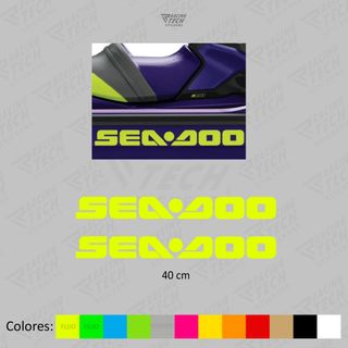 Pegatinas SEA DOO para moto de agua