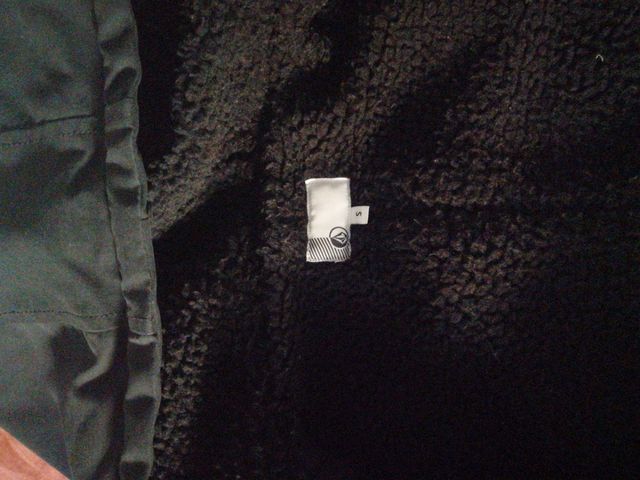 Parka Negra Volcom Talla S Mujer