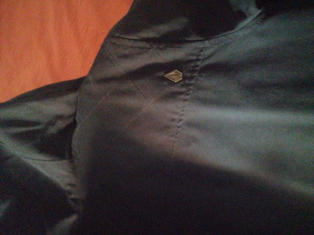 Parka Negra Volcom Talla S Mujer