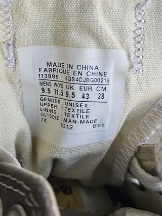 Zapatillas Converse All Star Grises (talla 43)