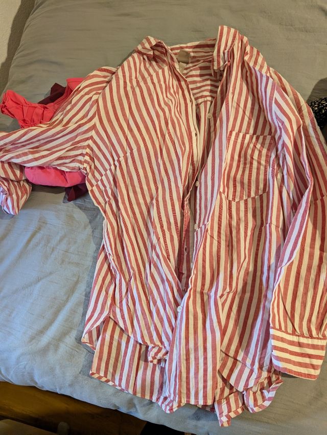 Lote Ropa Talla XL 46/48 vestido,camisa,blazer