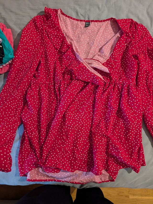 Lote Ropa Talla XL 46/48 vestido,camisa,blazer