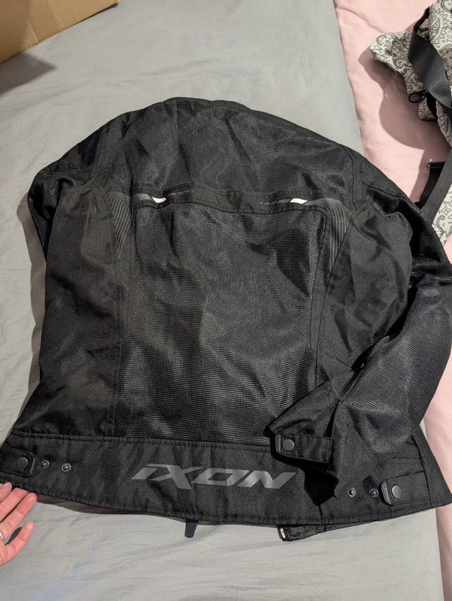 Chaqueta Moto Ixon Mujer Negra