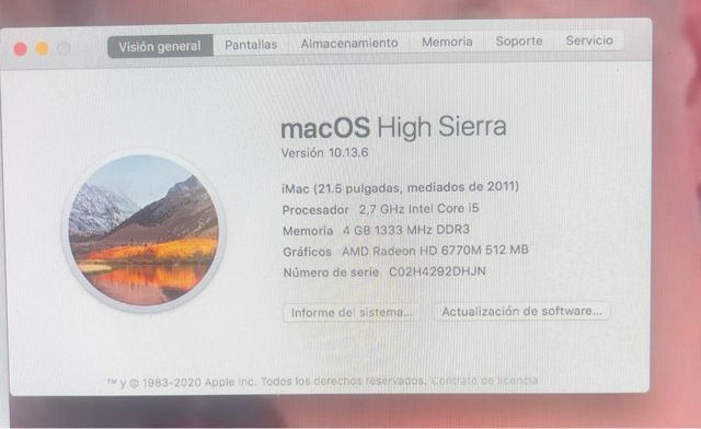 iMac 12.1 Plata