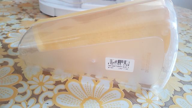 Porta Parmigiano Beige e Trasparente