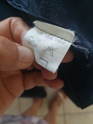 Giacchino Davide Pelle Camoscio Blu Tg. M