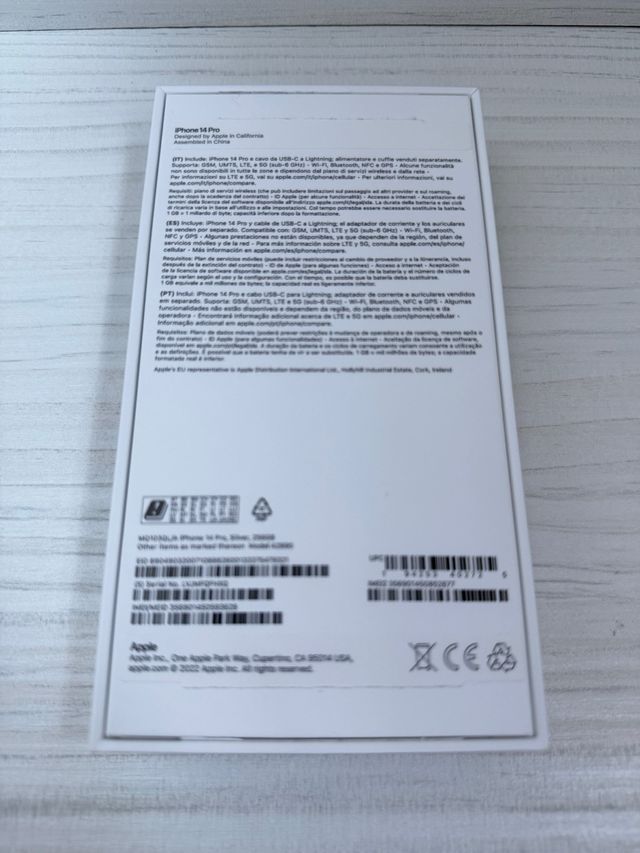 Caja iPhone 14 Pro