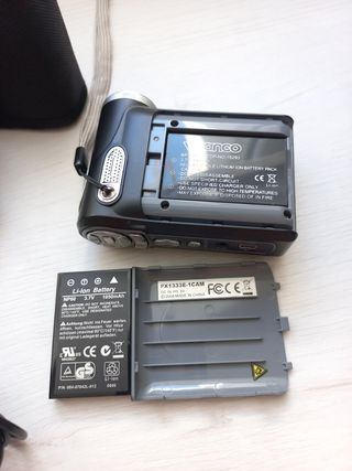 Cámara de vídeo Toshiba Negra