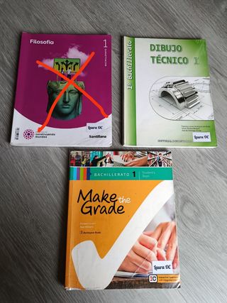 Vendo libros de 1 bachillerato