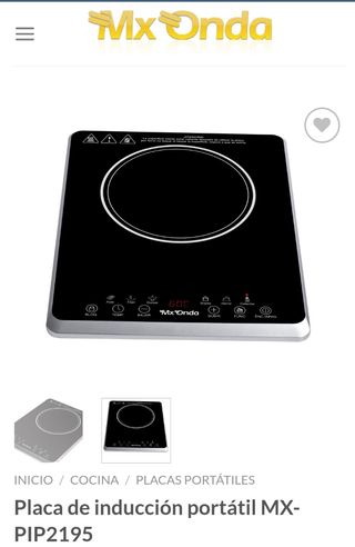 Placa de inducción MXONDA