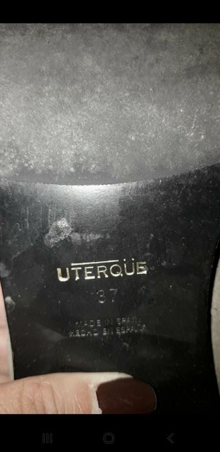 Botas Uterqüe grises
Ante 