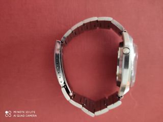 Orologio automatico blu e argento