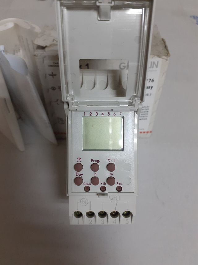 Interruptor Horario Grasslin Talento 371 Easy