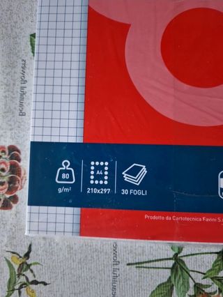 Blocco Protocollo Favini 80g 210x297 30 Fogli