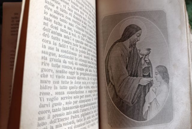 Antico libro L'ameno Sentiero