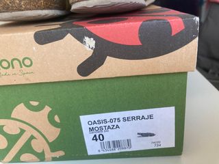 Sandalias Yokono Piel Amarillas