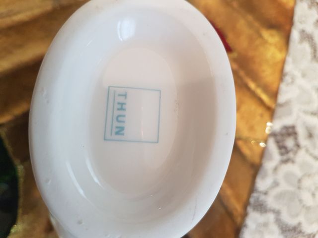 Salsiera Thun in porcellana bianca