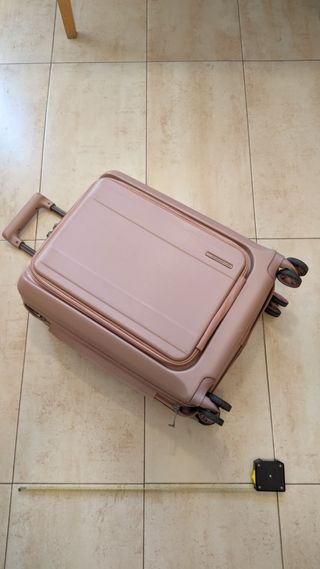 Maleta cabina Paco Martínez 55 cm rosa