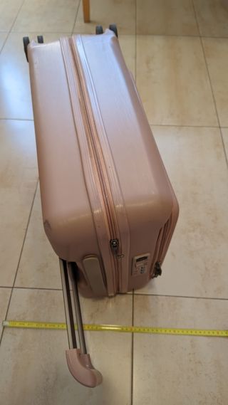 Maleta cabina Paco Martínez 55 cm rosa