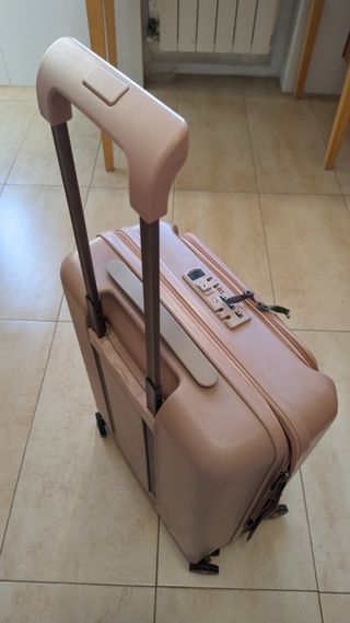 Maleta cabina Paco Martínez 55 cm rosa