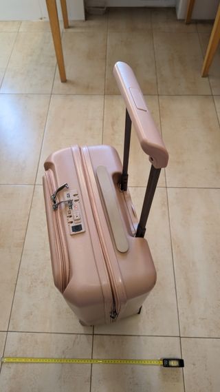 Maleta cabina Paco Martínez 55 cm rosa