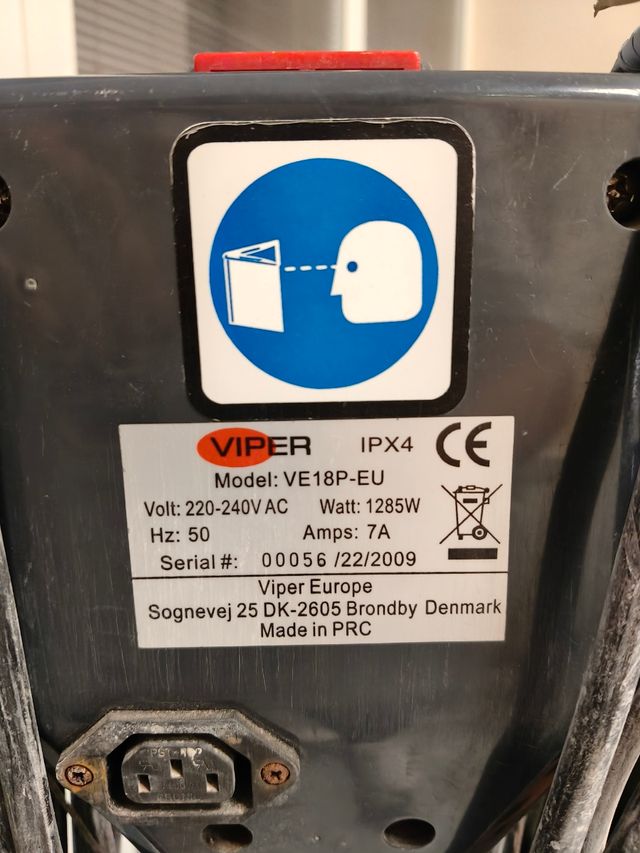 Pulidora VIPER Mod.VE18P-E