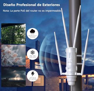 Router Modem Wi-Fi Exterior WAVLINK 4G LTE