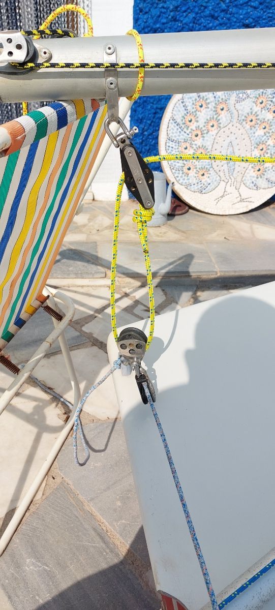 Vela de barco ligera Comet