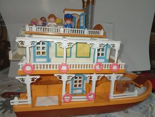 Barco Pinypon Queen River Pin y Pon