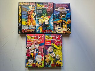 Lote VHS Anime Dragon Ball Z y Ranma