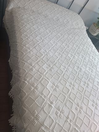 Colcha ganchillo 250x210cm