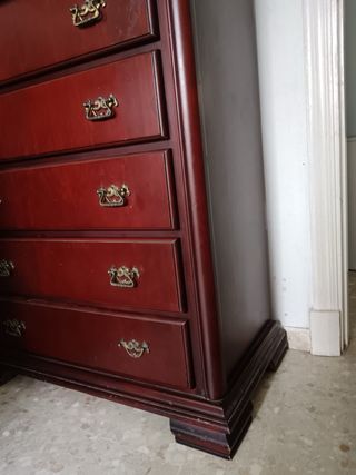 Cajonera de madera maciza