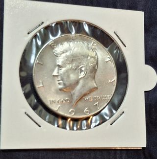 Mezzo dollaro Kennedy Argento 1967