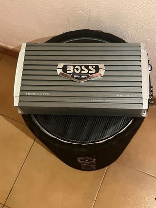 Subwoofer + Amplificador