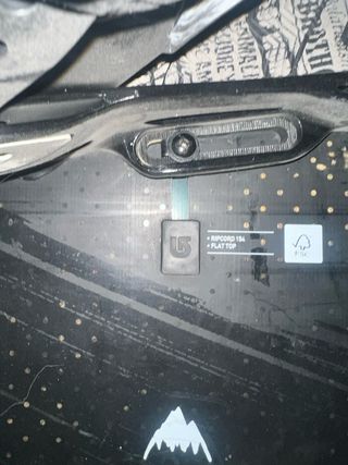 Tabla Snow Burton 154 + Fijaciones Burton Malavita