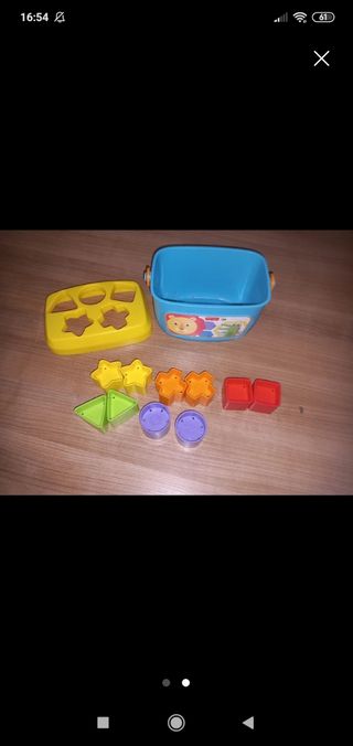 Cubo encajables Fisher Price