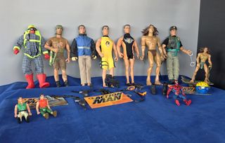 Lote Action Man: Vehículos y Figuras