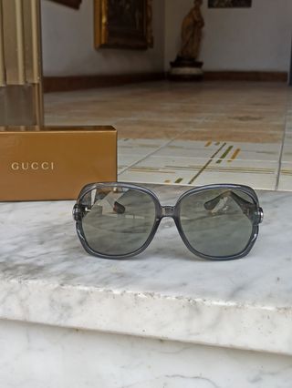 Occhiali da sole Gucci grigi