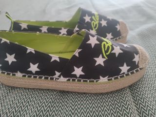 Blauer Scarpe Donna Nere con Stelle