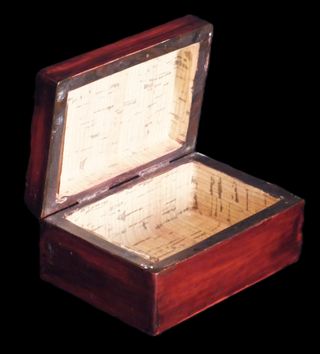 Scatola legno laccata giapponese Piccole dimension