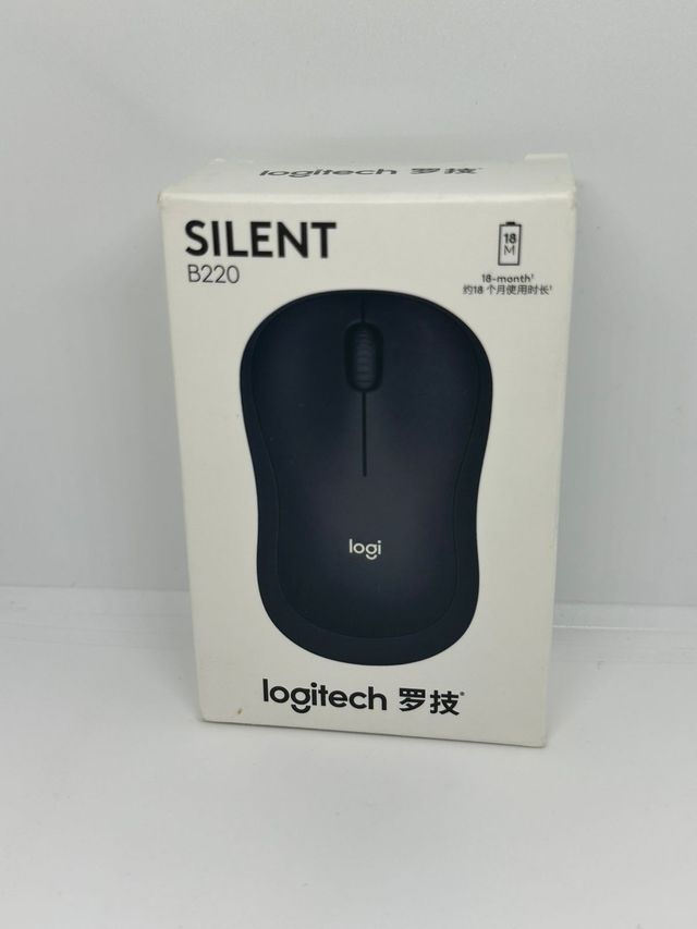 Mouse Wireless Logitech B220 Silent Nero