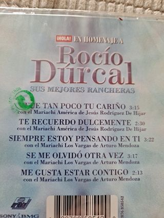 CD Rocio Durcal - Sus Mejores Rancheras.nuevo