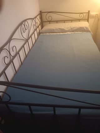 Estructura cama forja 90
